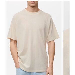 Mango Shirt L Linen Relaxed